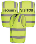 JB's Hi Vis (D+N) Safety Vest Print (Security / Visitor) - 2 Colour(s) available