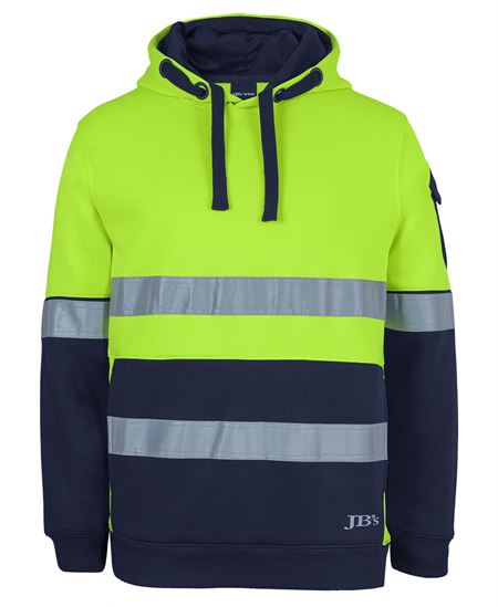 JB's 350g Hi Vis (D+N) Trade Hoodie