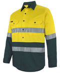 JB's Hi Vis L/S (D+N) 150G Work Shirt - 9 Colour(s) available