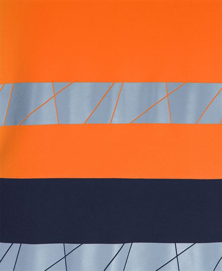 JB's 450g Hi VIs Pull Over Hoodie with Fragmented Tape