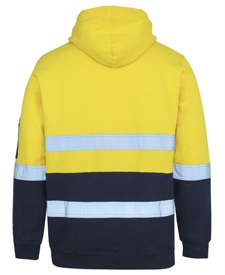 JB's Hi Vis (D+N) 310 Cotton Pull Over Hoodie
