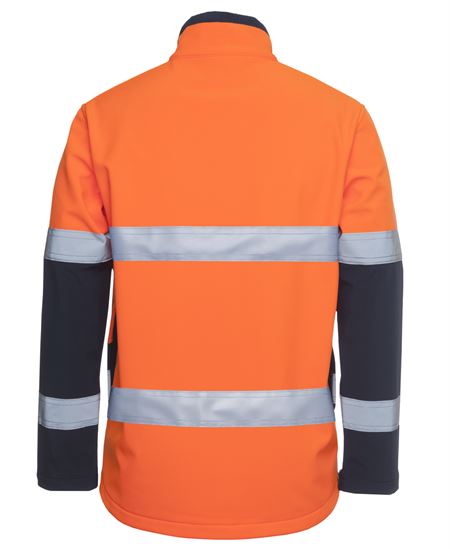 JB's Hi Vis (D+N) Three Layer Softshell Jacket