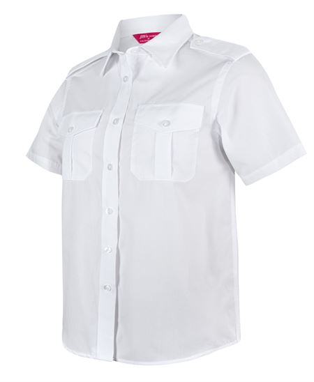 JB's Ladies S/S Epaulette Shirt - 1 Colour(s) available