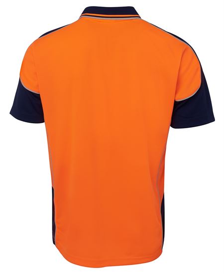 JB's Hi Vis Contrast Piping Polo