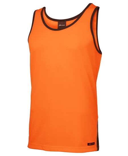 JB's Hi Vis 4602.1 Contrast Singlet - 2 Colour(s) available