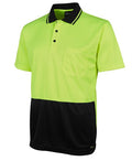 JB's Hi Vis Jacquard Non Cuff Polo - 4 Colour(s) available