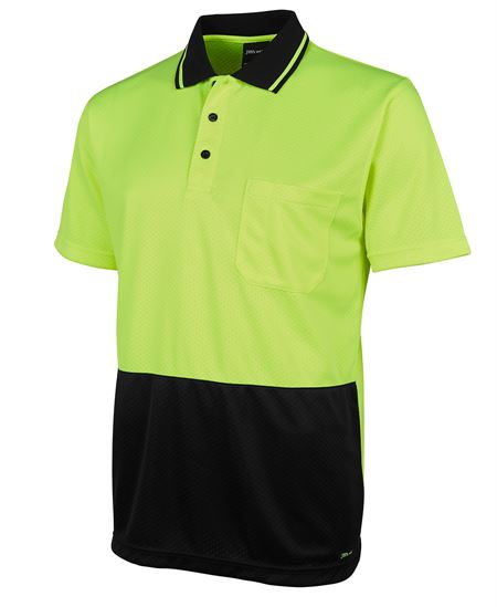 JB's Hi Vis Jacquard Non Cuff Polo - 4 Colour(s) available