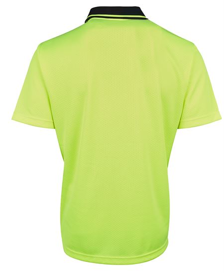 JB's Hi Vis Jacquard Non Cuff Polo