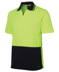 JB's Hi Vis S/S Non Button Polo