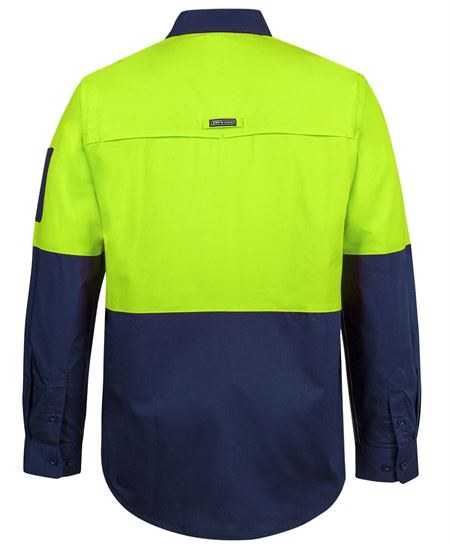JB's Hi VIs Class F Ripstop L/S Work Shirt