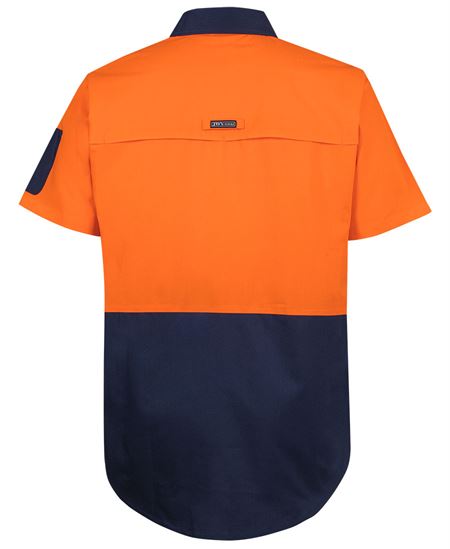 JB's Hi Vis Class F Ripstop S/S Work Shirt