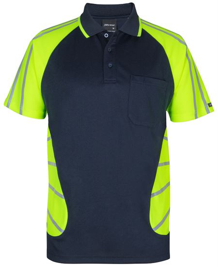 JB's Street Spider Polo with Reflective Stripes