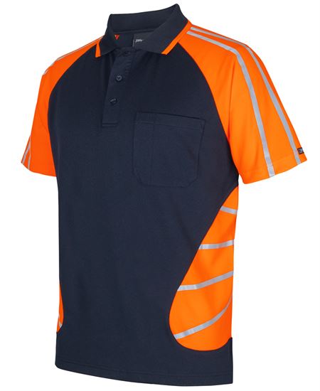 JB's Street Spider Polo with Reflective Stripes - 4 Colour(s) available