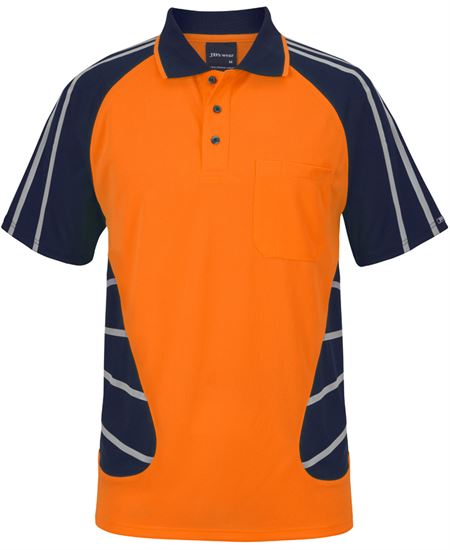JB's Street Spider Polo with Reflective Stripes