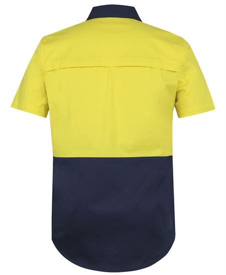 JB's Hi Vis S/S Stretch Work Shirt