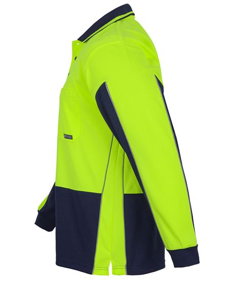 JB's Hi Vis L/S Gap Polo