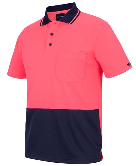 JB's Adults and Kids Hi Vis Non Cuff Traditional Polo - 14 Colour(s) available