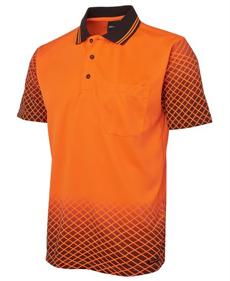 JB's Hi Vis Net Sub Polo - 2 Colour(s) available