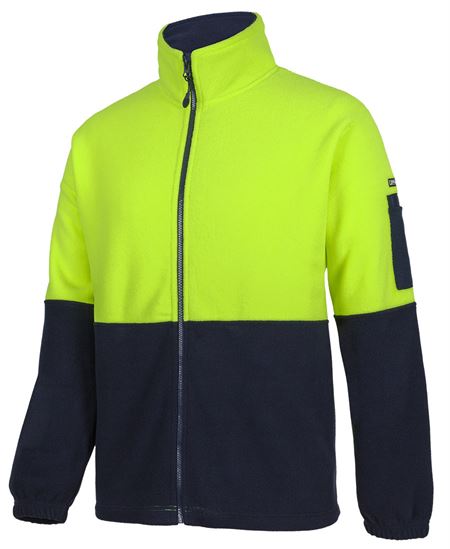 Hi Vis Full ZIp Polar Fleece - 2 Colour(s) available