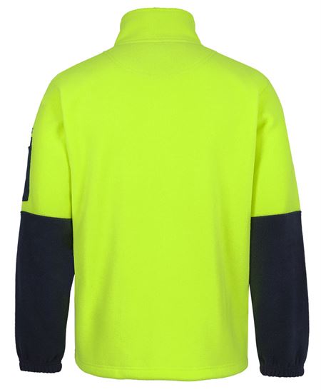 Hi Vis Full ZIp Polar Fleece