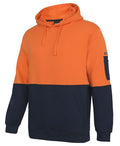 JB's Hi Vis 310 Cotton Pull Over Hoodie - 2 Colour(s) available