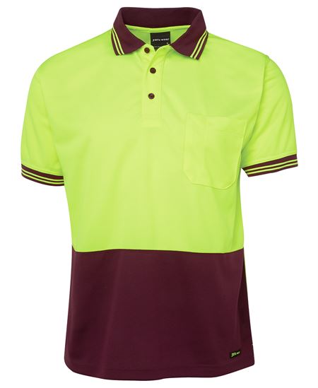 JB's Hi Vis S/S Traditional Polo