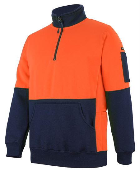 JB's Hi Vis 330G 1/2 Zip Fleece - 2 Colour(s) available