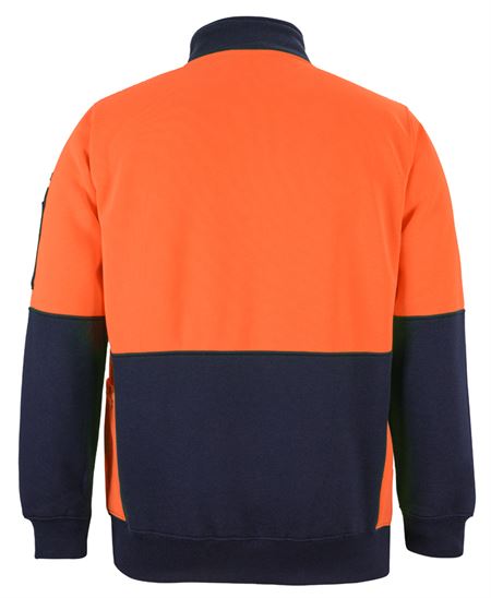 JB's Hi Vis 330G 1/2 Zip Fleece