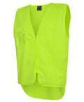 JB's Hi Vis Zip Drop Tail Safety Vest - 2 Colour(s) available