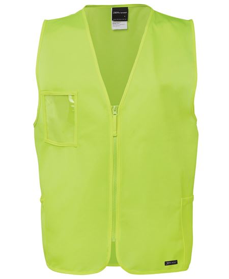 JB's Hi Vis Zip Safety Vest