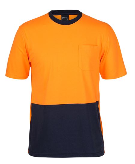 JB's Hi Vis Crew Neck Cotton T-Shirt