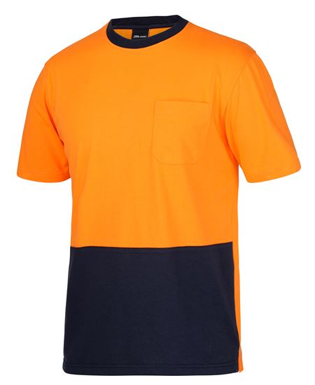 JB's Hi Vis Crew Neck Cotton T-Shirt - 2 Colour(s) available