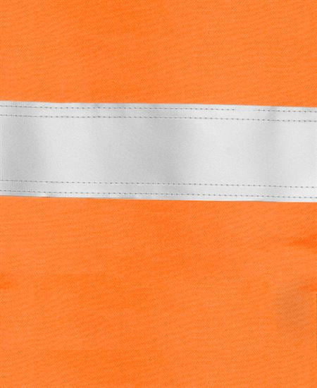 JB's Hi Vis (D+N) Close Front L/S 190g Work Shirt