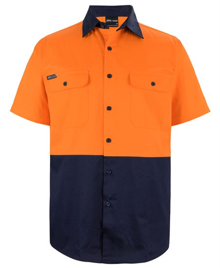 JB's Hi Vis S/S 150G Work Shirt
