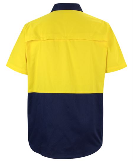 JB's Hi Vis S/S 150G Work Shirt