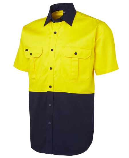 JB's Hi Vis L/S 190G Work Shirt