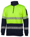 JB's Hi Vis 1/2 Zip Segmented Tape Fleecy