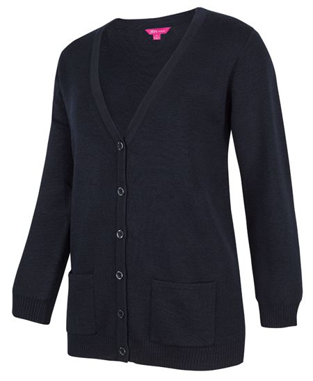 JB's Ladies Anti-Bacterial ISO 20645 Cardigan - 2 Colour(s) available