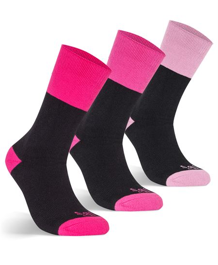 JB's Ladies Work Sock (3 Pack) - 4 Colour(s) available