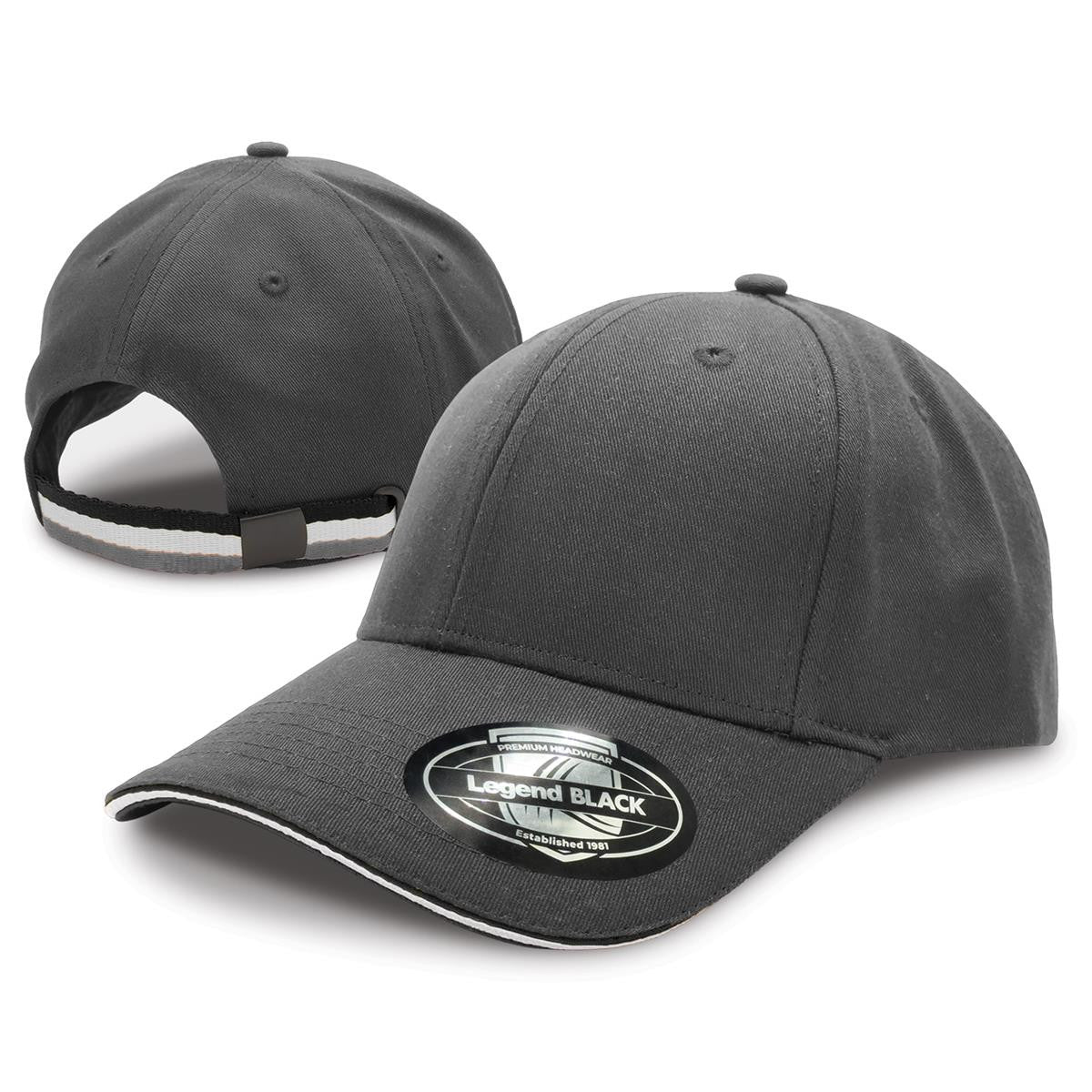 San Marino Cap - White / Grey / Navy