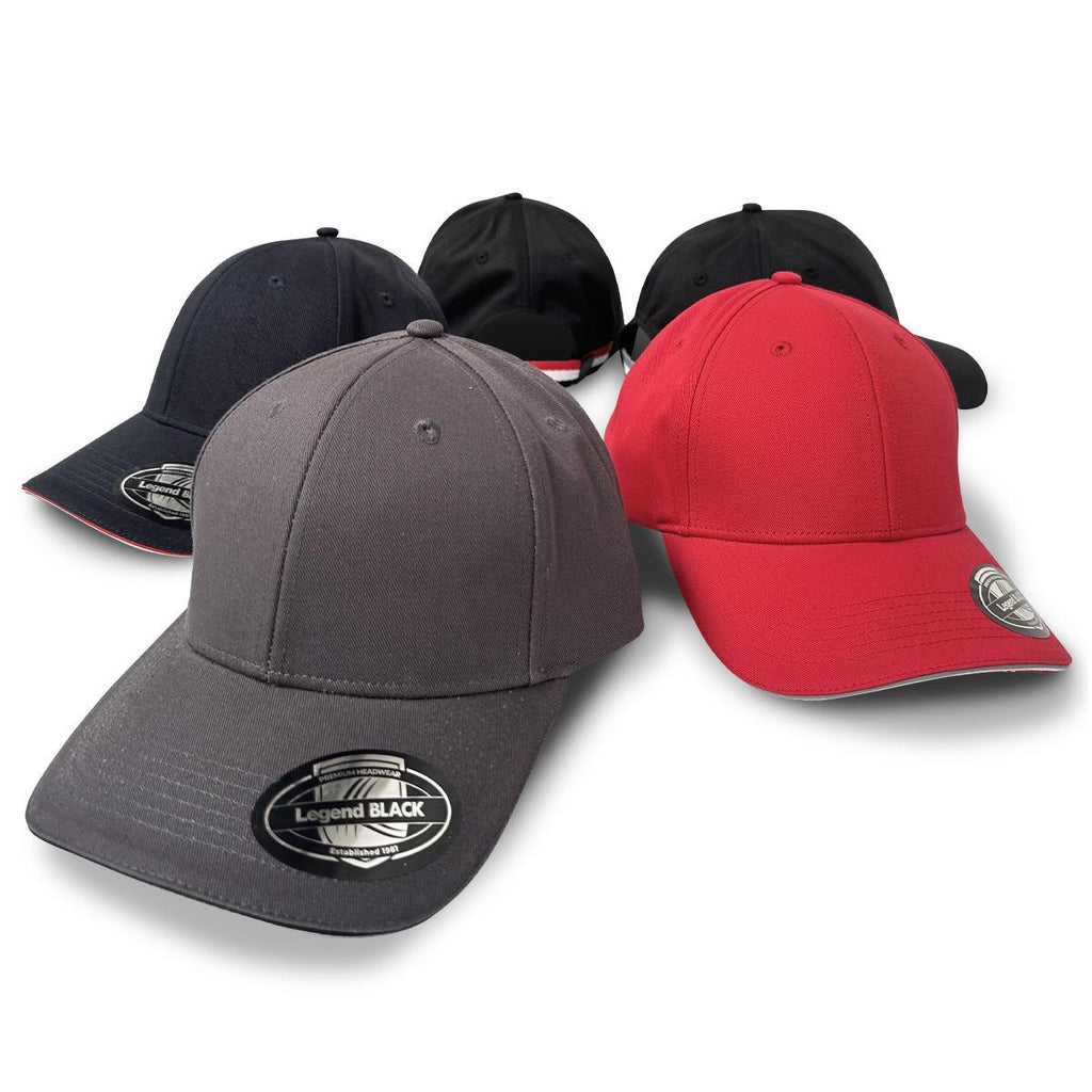 San Marino Cap - Black / Red / White