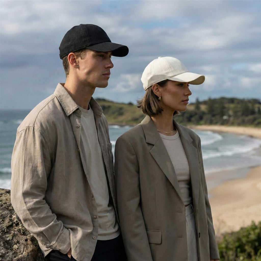 Lennox Linen Cap - Natural