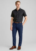 Mens Comfort Wool Stretch Slimline Pant