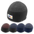 Ridge Beanie - Black / Grey