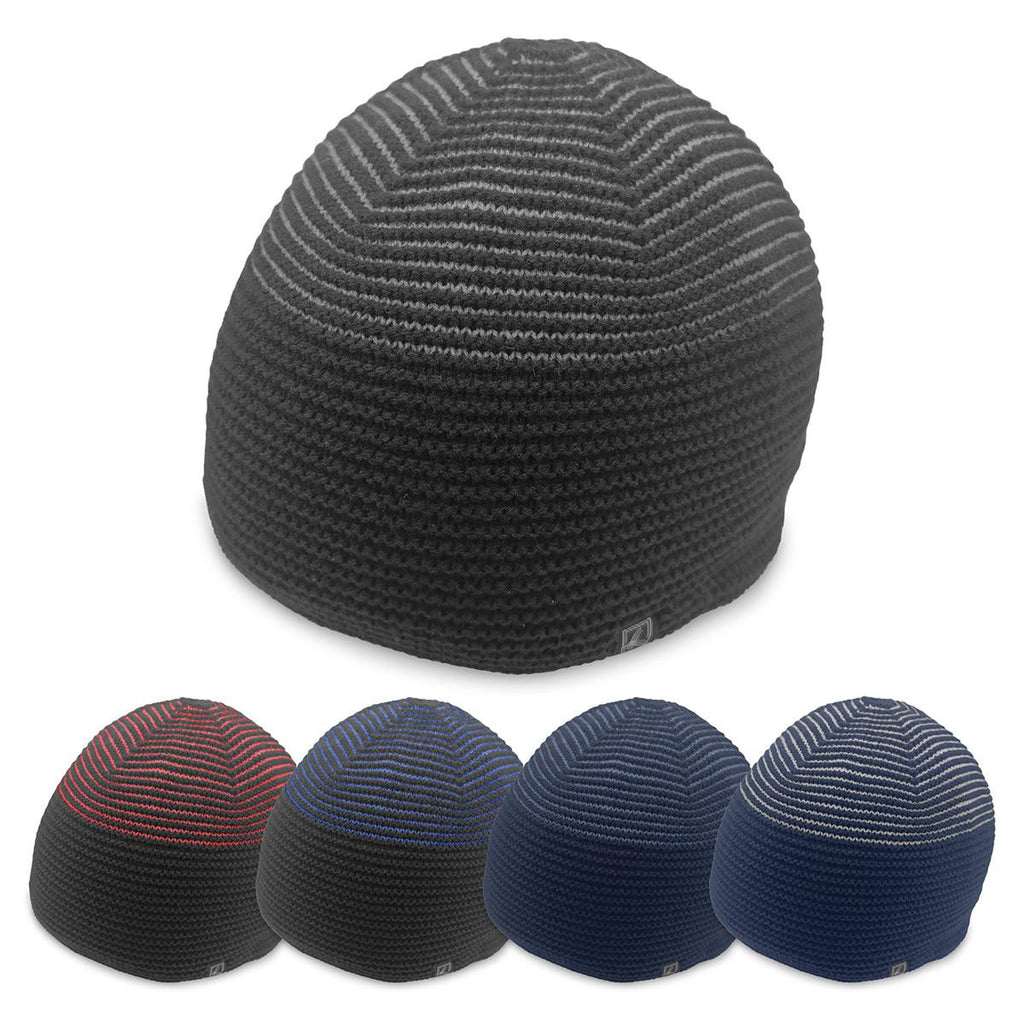 Ridge Beanie - Black / Royal