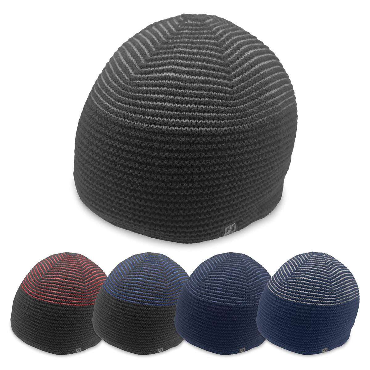 Ridge Beanie - Black / Royal