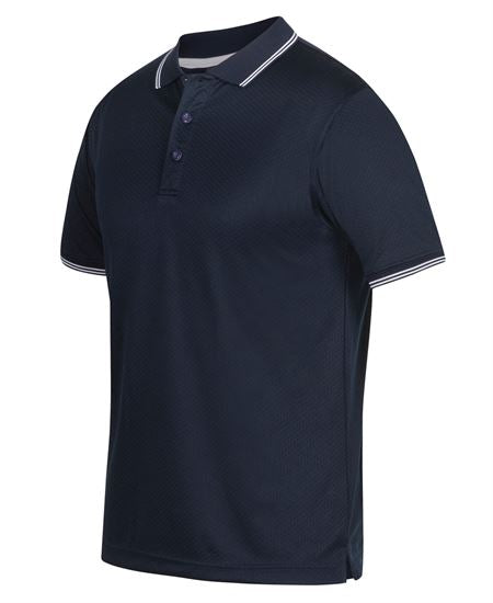 Podium Jacquard Contrast Polo - 2 Colour(s) available