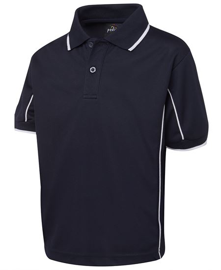 Podium Kids S/S Piping Polo - 1 Colour(s) available
