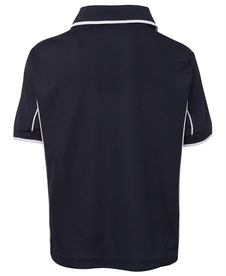 Podium Kids S/S Piping Polo