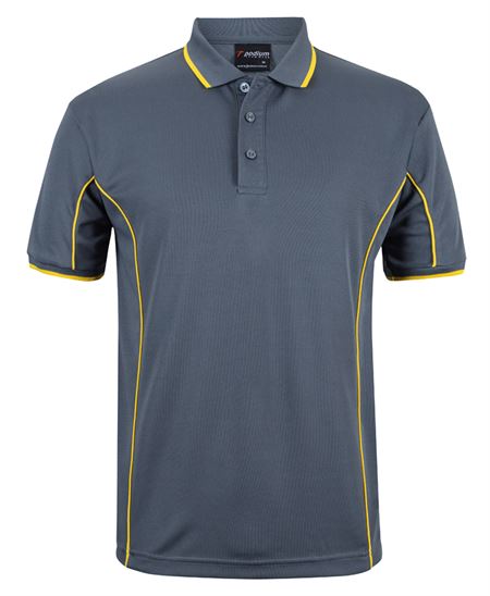 Podium S/S Piping Polo